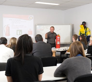 Training Course in Fire and Safety Australia Classroom