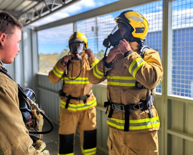 Open Circuit Breathing Apparatus Training