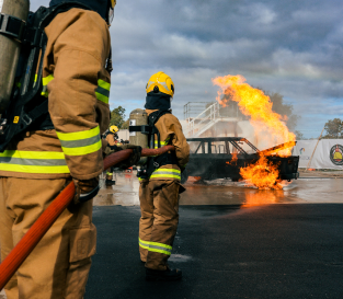 Live Fire Training with Car Prop