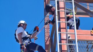 Perform tower rescue Training (Electrical Stream)