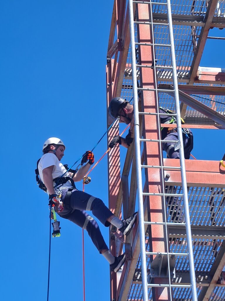 Perform tower rescue Training (Electrical Stream)