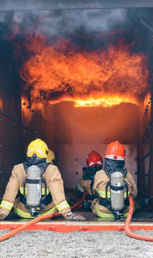 Live Fire Flashover Cell