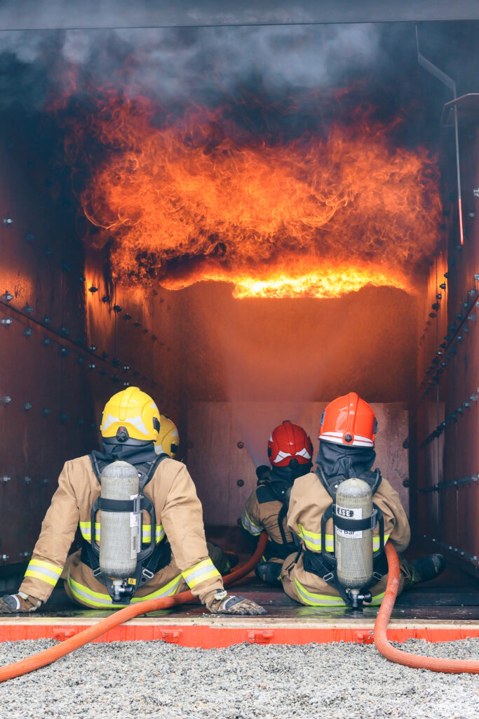 Live Fire Flashover Cell