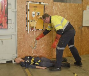 Low Voltage Rescue and Provide CPR