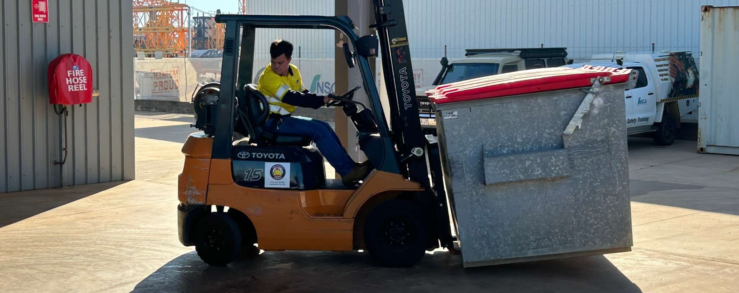 Licence to operate a forklift truck Training