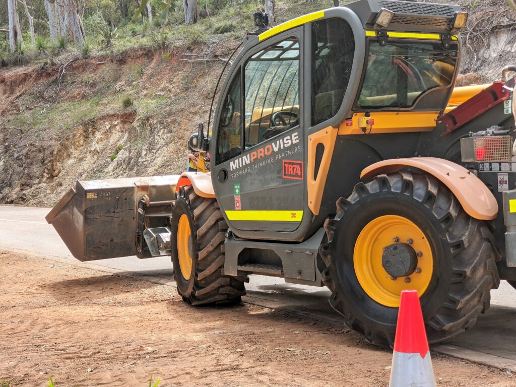 Conduct telescopic materials handler operations Training